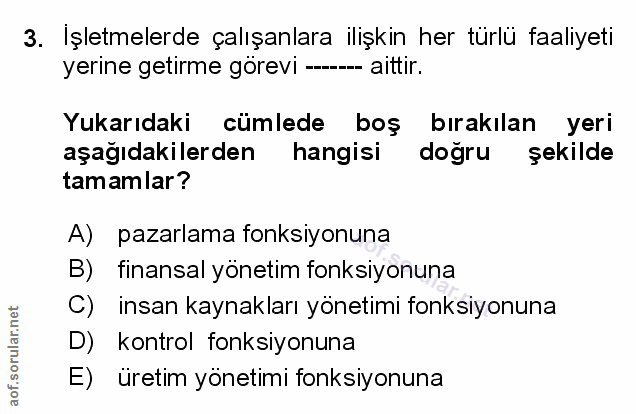 Soru 3
