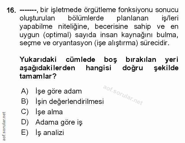Soru 16