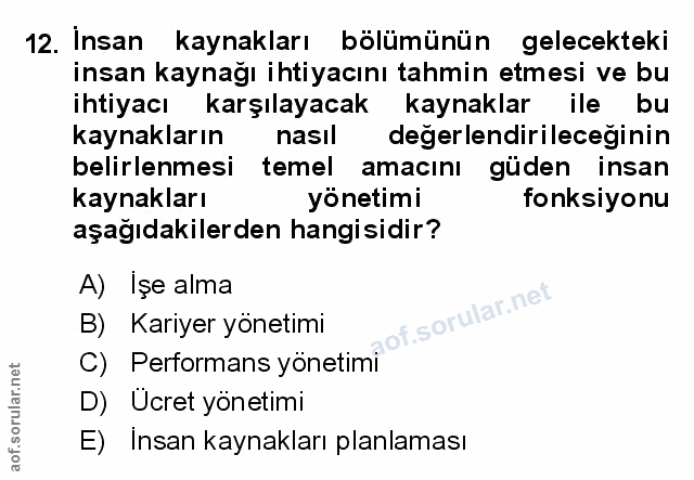 Soru 12