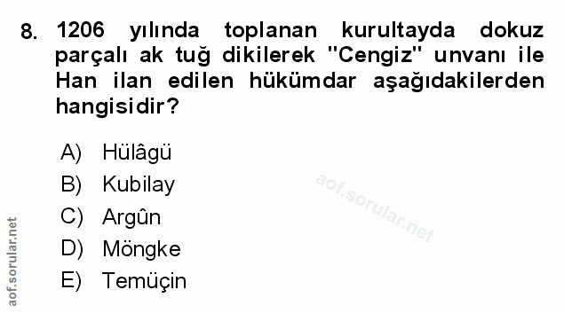 Soru 8