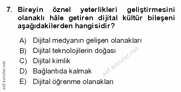 Soru 7