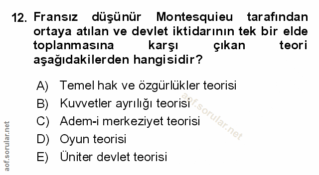 Soru 12