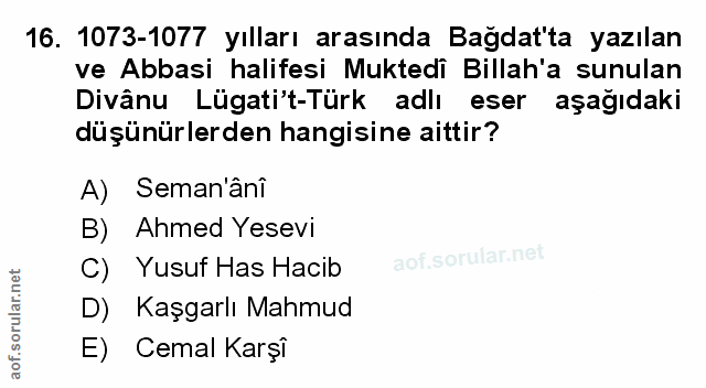 Soru 16