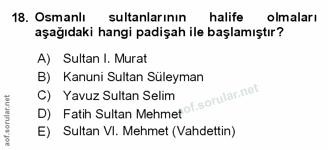 Soru 18