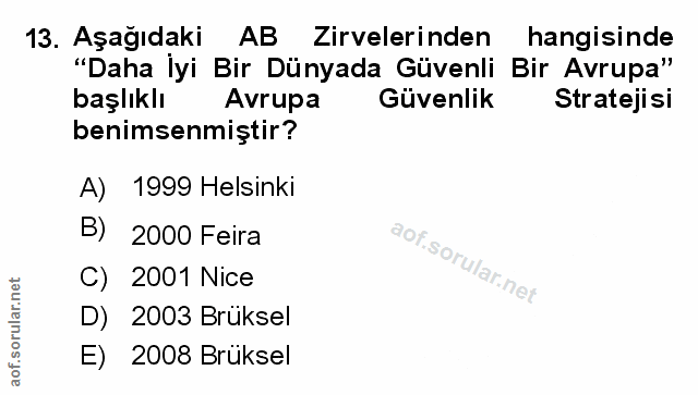 Soru 13