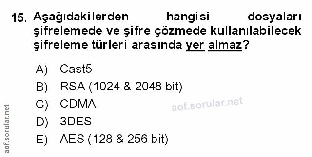 Soru 15