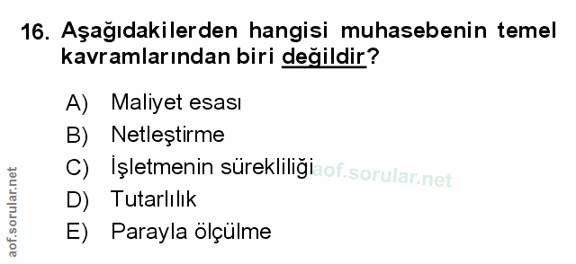 Soru 16
