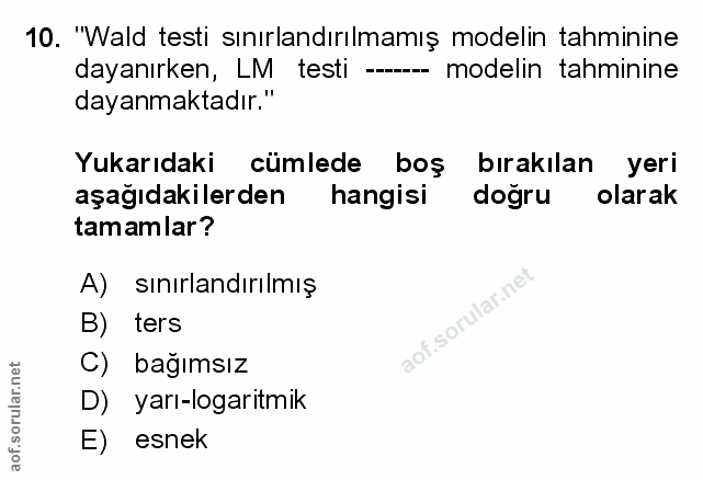 Soru 10