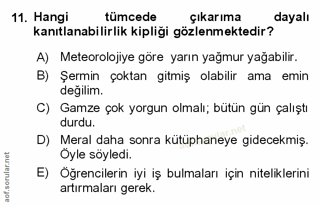 Soru 11