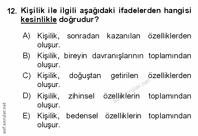 Soru 12