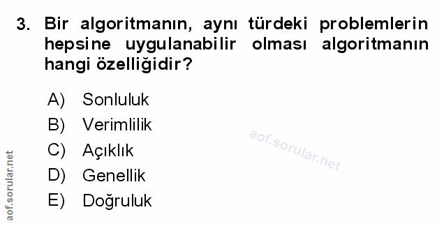 Soru 3
