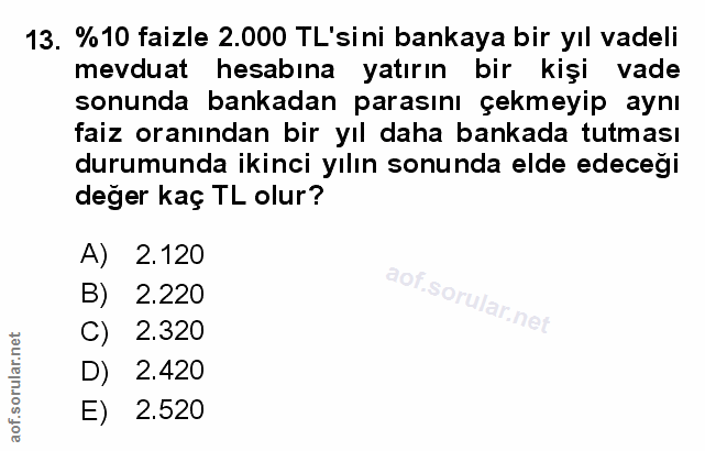 Soru 13