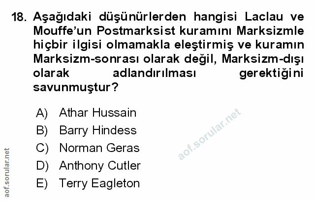 Soru 18