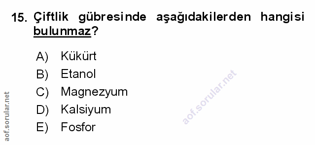 Soru 15