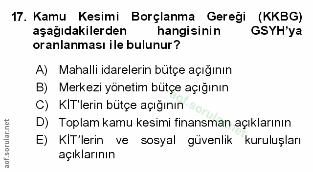 Soru 17