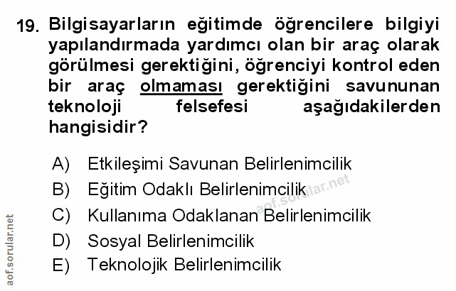 Soru 19