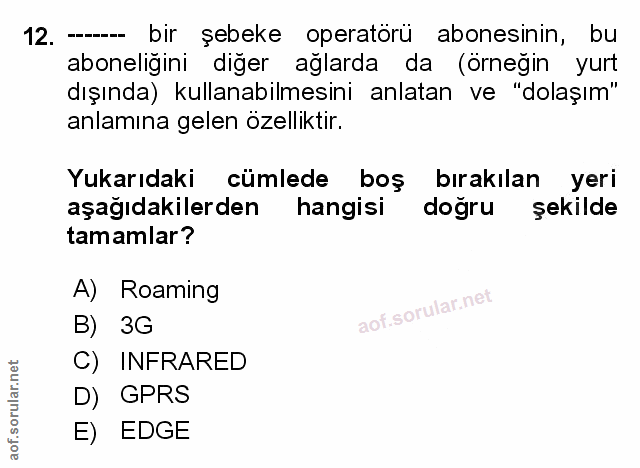 Soru 12