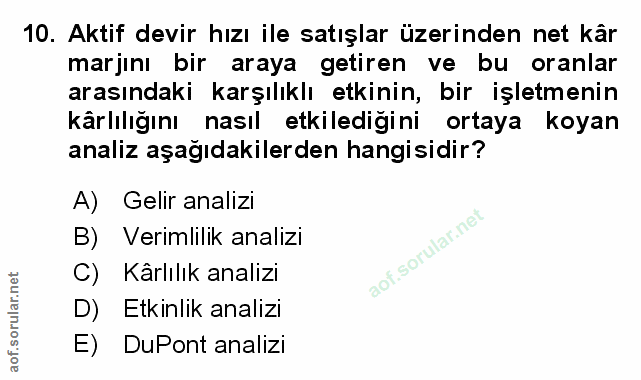 Soru 10