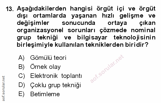 Soru 13