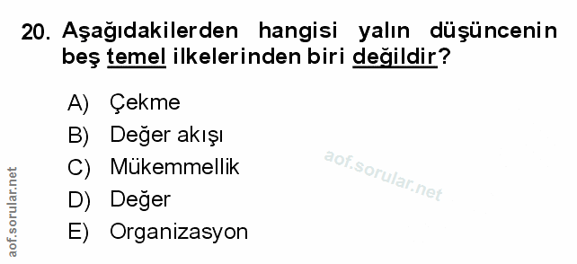 Soru 20