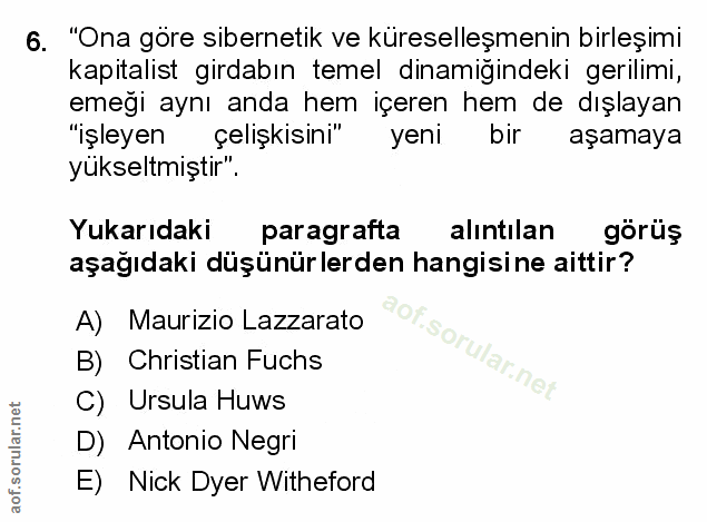 Soru 6