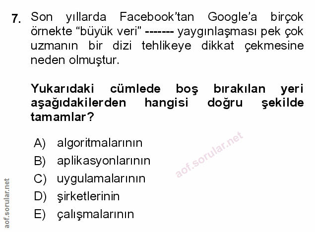 Soru 7