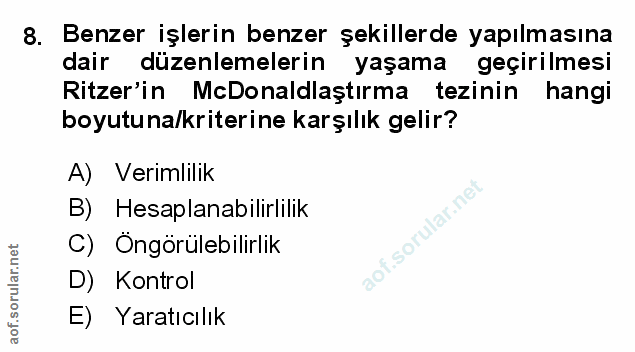 Soru 8