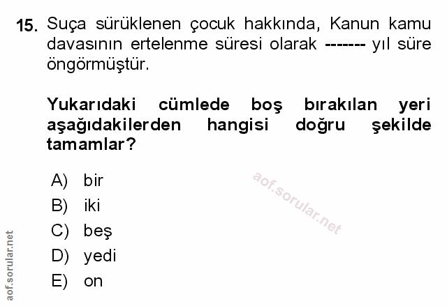 Soru 15