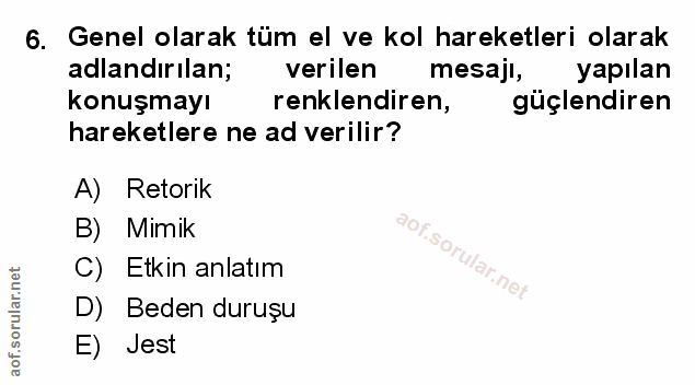 Soru 6