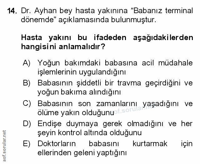 Soru 14