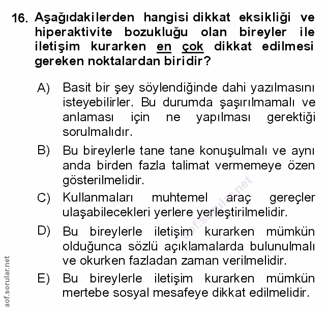 Soru 16