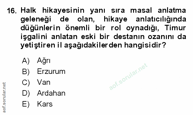 Soru 16