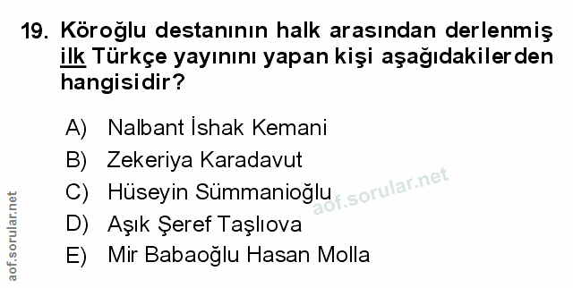 Soru 19