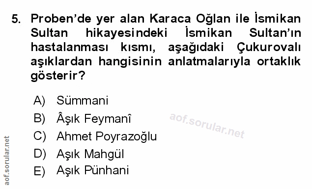 Soru 5