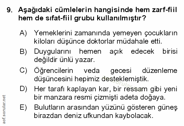Soru 9
