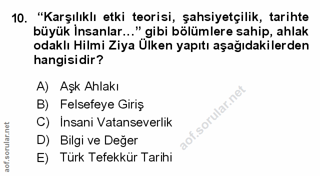 Soru 10