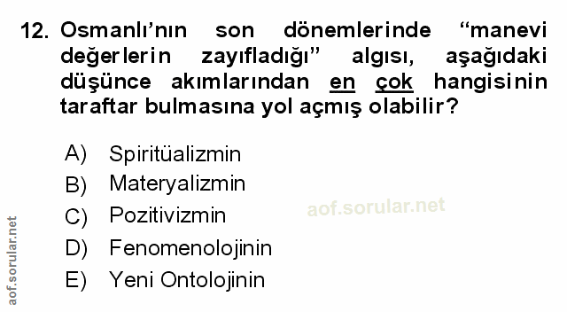 Soru 12