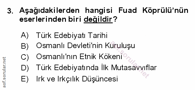 Soru 3