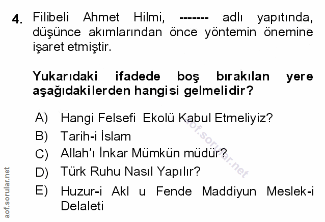 Soru 4