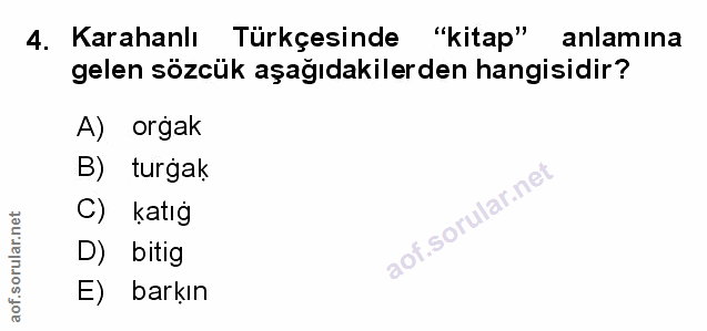 Soru 4
