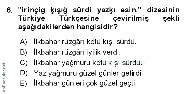 Soru 6