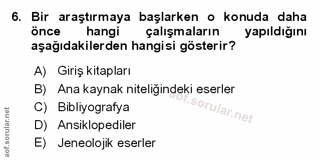 Soru 6