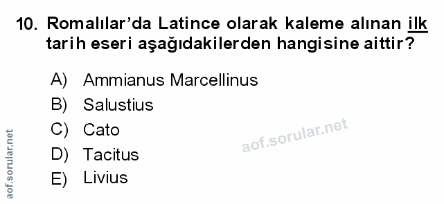 Soru 10