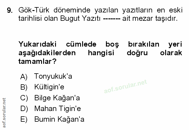 Soru 9