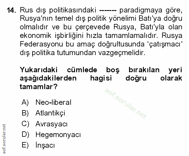 Soru 14
