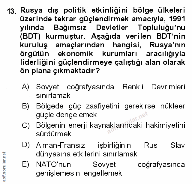 Soru 13