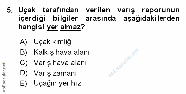 Soru 5
