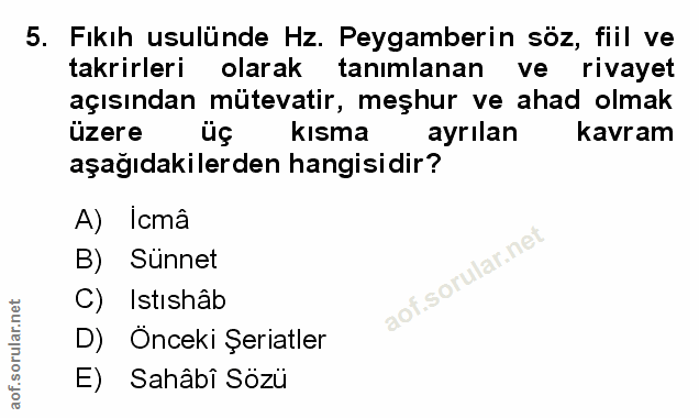 Soru 5