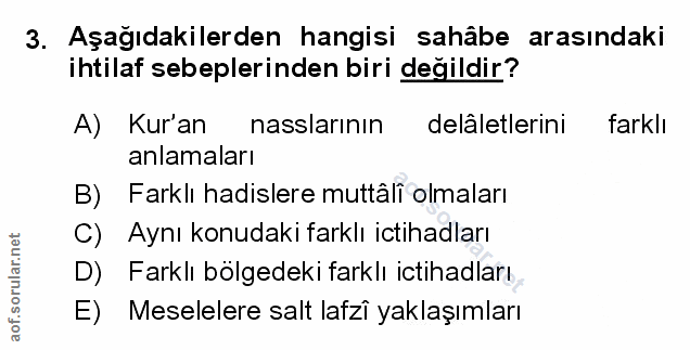 Soru 3