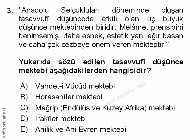 Soru 3